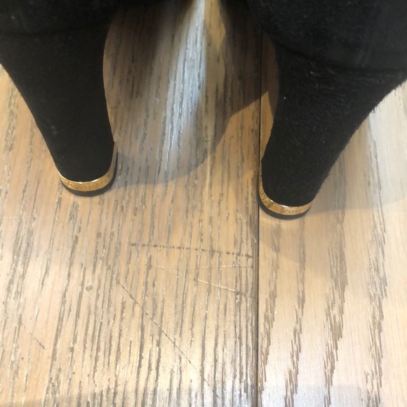 Original LV tall suede boots - Picture 3 of 7